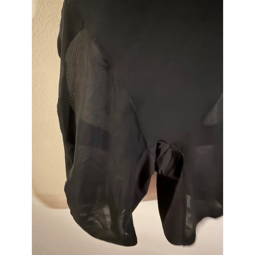 Shapellx PowerConceal Full Body Tummy Control Shapewear Bodysuit Black Small NWT